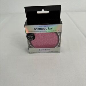 Body & Earth Berry Bliss Shampoo‎ Bar.
